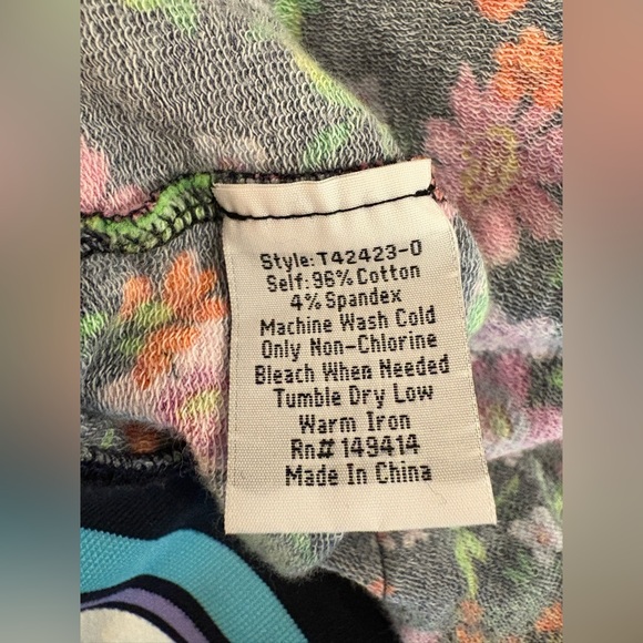 Johnny Was Cantero Mock Neck Zip Up Jacket Size L - Picture 9 of 9